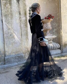Falda tul parís black