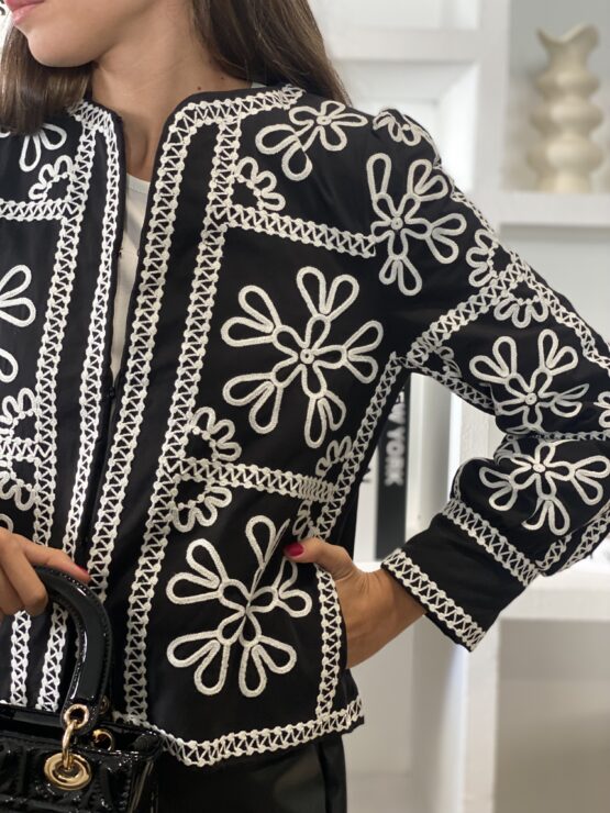 Chaqueta bordada acolchada Colette - Imagen 2