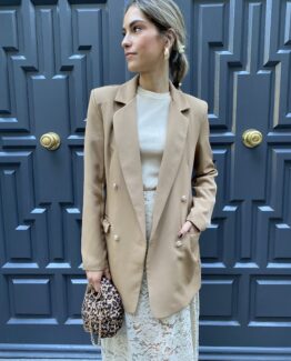 Blazer balmoral camel