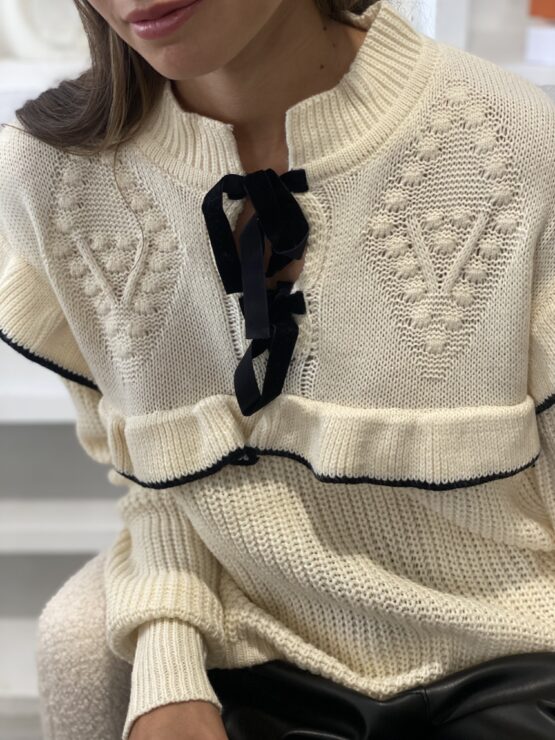 Jersey romantic bow
