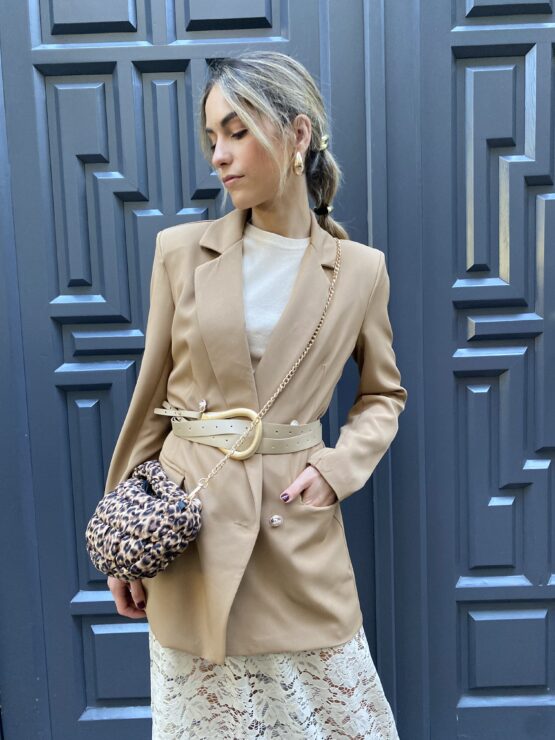Blazer balmoral camel - Imagen 6