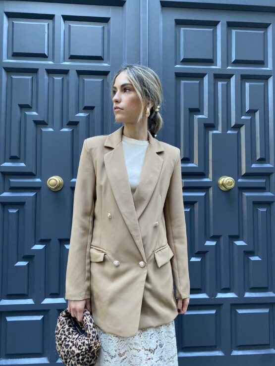 Blazer balmoral camel - Imagen 5