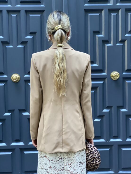 Blazer balmoral camel - Imagen 4
