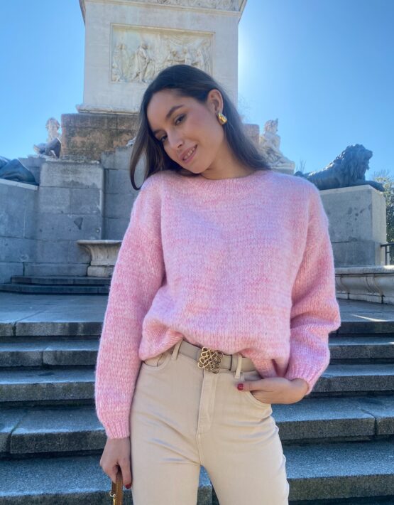 Jersey punto panama rose - Imagen 2