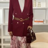 Blazer balmoral burdeos - Imagen 4