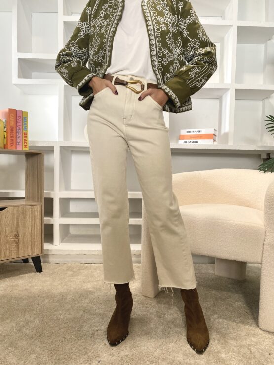 Jeans basic beige