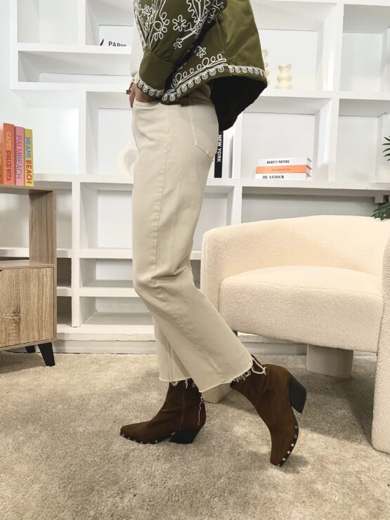 Jeans basic beige - Imagen 4