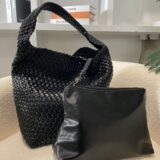 Bolso Maxi trenzado Louis black - Imagen 6