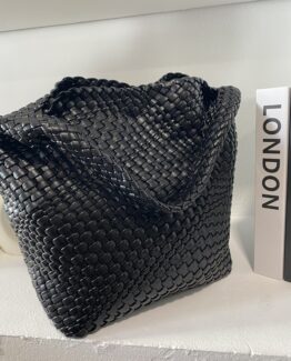 Bolso Maxi trenzado Louis black