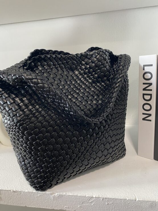 Bolso Maxi trenzado Louis black