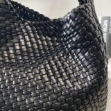 Bolso Maxi trenzado Louis black - Imagen 2