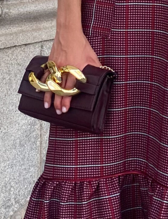 Bolso cadena vino