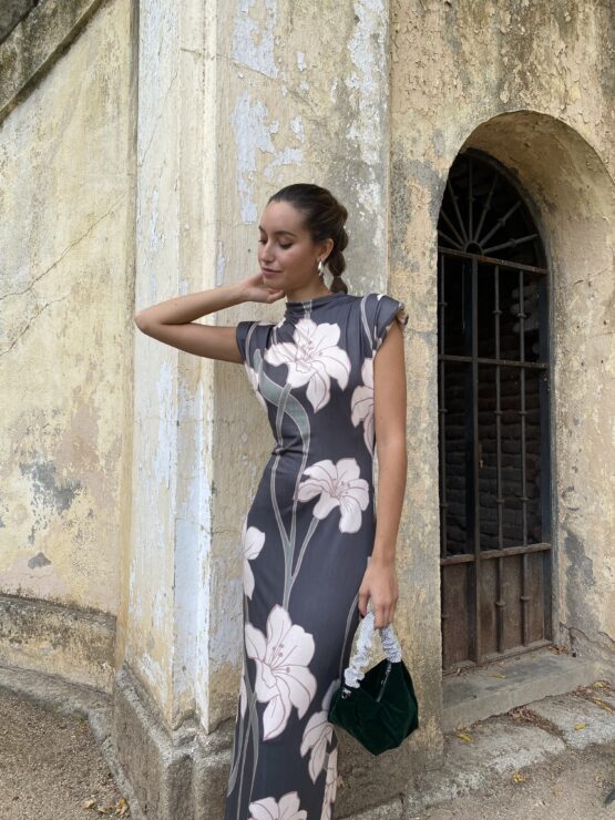 Vestido Jimena  vert - Imagen 3