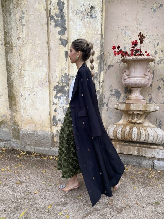 Abrigo levita eyelets - Imagen 5
