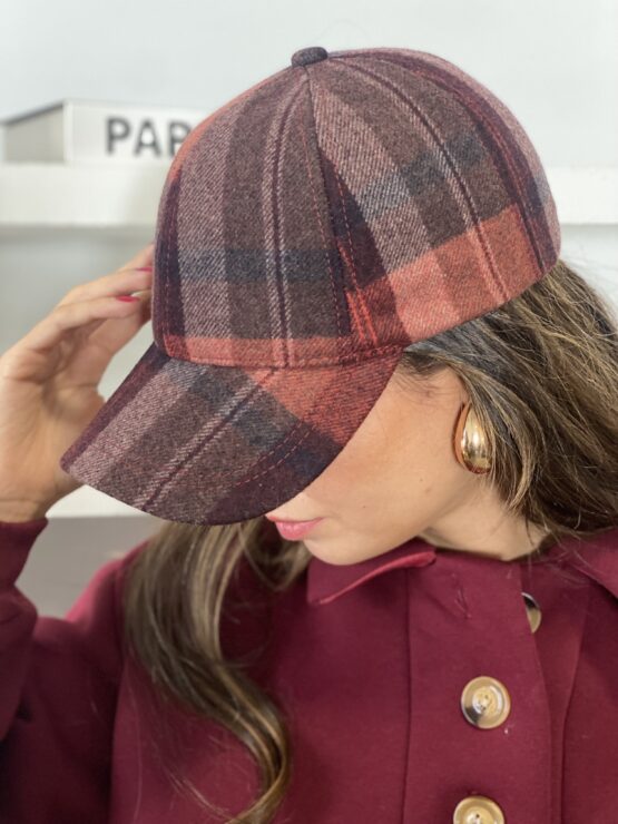 Gorra Benoit burdeos - Imagen 3