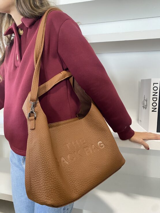 Bolso the sack bag camel - Imagen 7