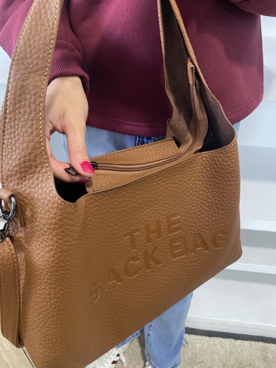 Bolso the sack bag camel - Imagen 4