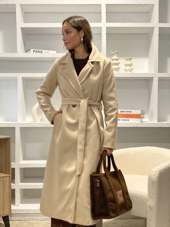 Abrigo Mencia beige