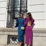 Vestido carlota crep buganvilla - Imagen 4