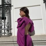 Vestido carlota crep buganvilla - Imagen 5