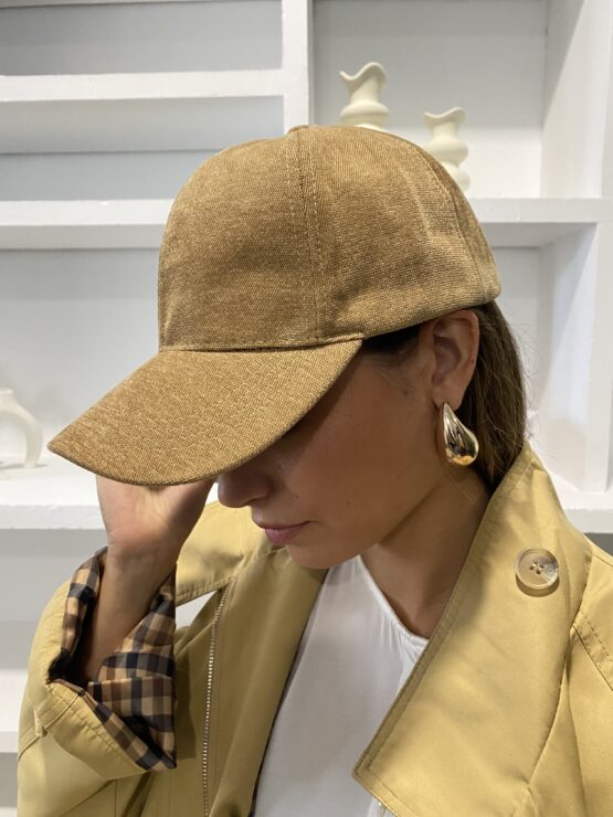 Gorra basic camel