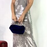 Vestido lentejuelas plata - Imagen 4