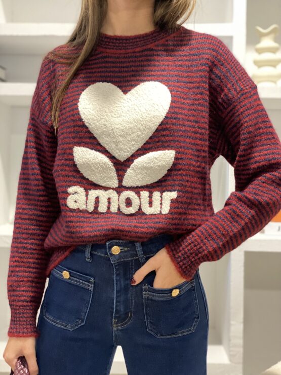 Jersey rayas amour