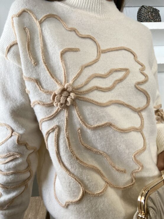 Jersey orquídea beige - Imagen 2