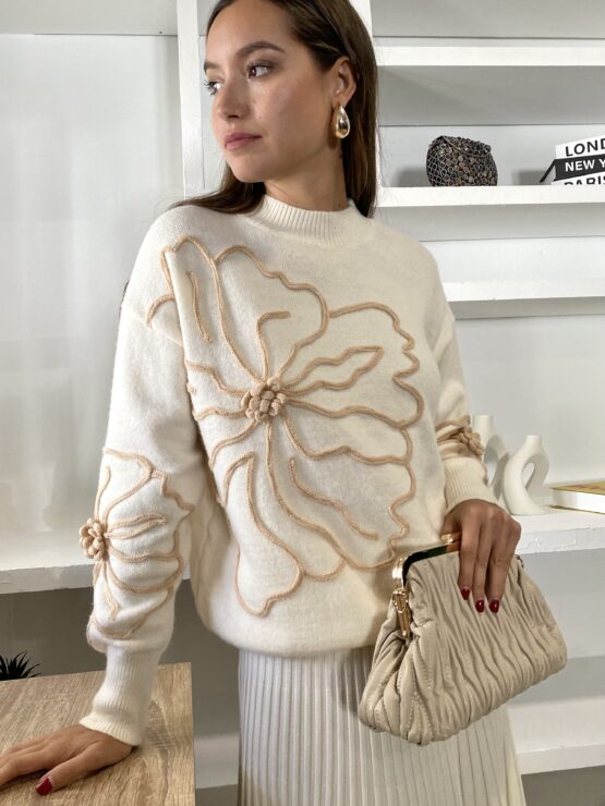 Jersey orquídea beige