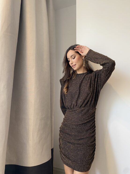 Vestido de punto brillo Margot - Imagen 3