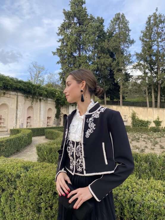 Chaqueta bordada jerez - Imagen 4
