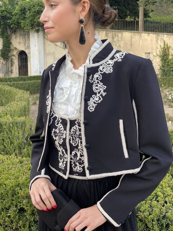 Chaqueta bordada jerez - Imagen 3
