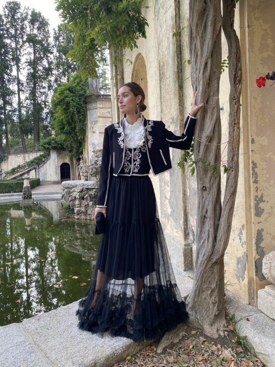 Chaqueta bordada jerez - Imagen 9