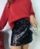 Minifalda lentejuelas black