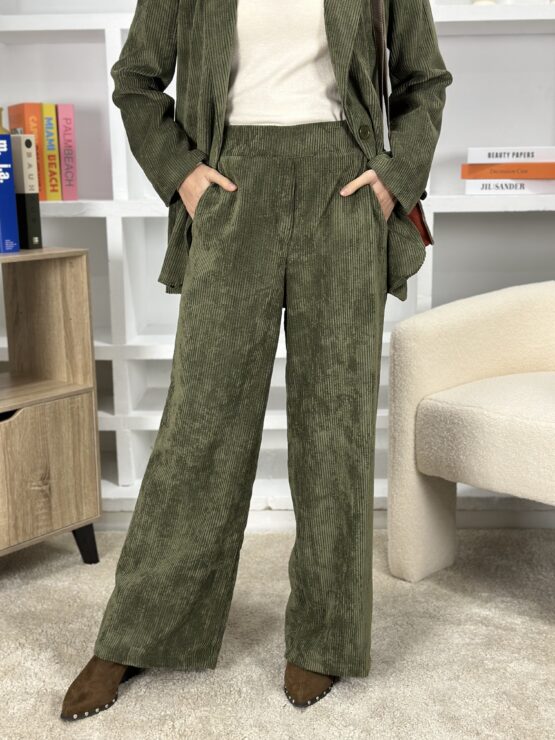 Traje paris  micropana verde - Imagen 8