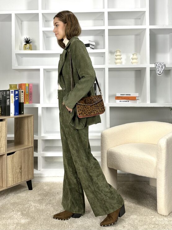Traje paris  micropana verde - Imagen 7