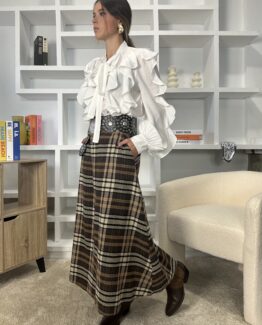 Falda cuadros venetto