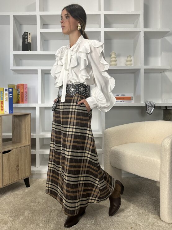 Falda cuadros venetto