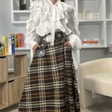 Falda cuadros venetto - Imagen 6