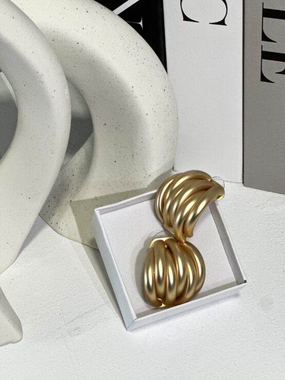 Pendiente Marcel gold - Imagen 2