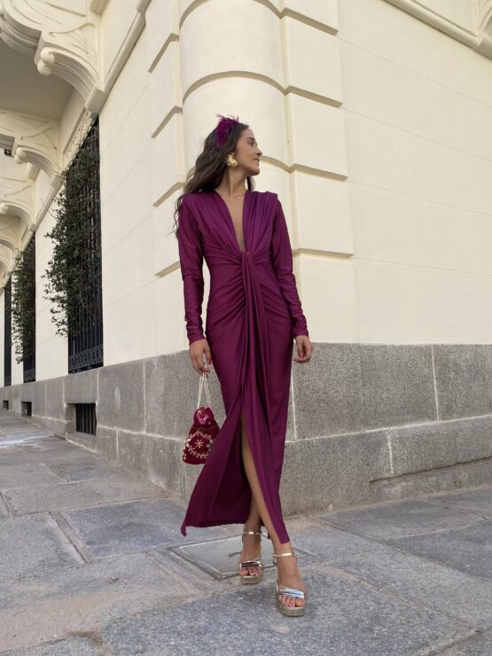 Vestido punto Palermo buganvilla - Imagen 3