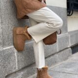 Bota pelo plataforma camel - Imagen 6