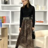 Falda de tul animal print - Imagen 4