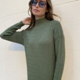 Vestido punto cable - Imagen 2