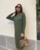 Vestido punto cable