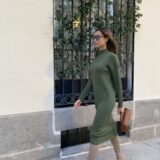 Vestido punto cable - Imagen 5