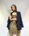 Vestido metalizado gold