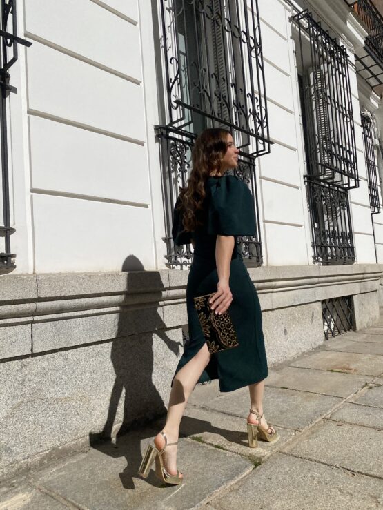 Vestido duomo verde - Imagen 3