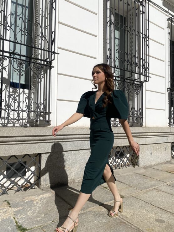 Vestido duomo verde