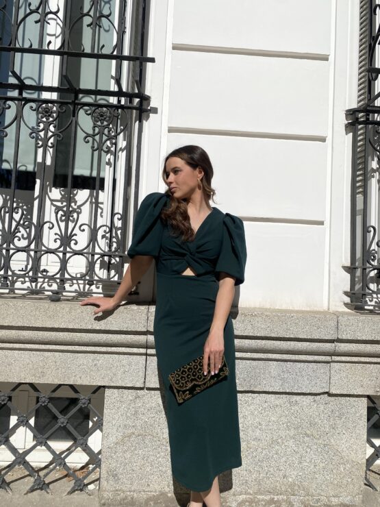 Vestido duomo verde - Imagen 5